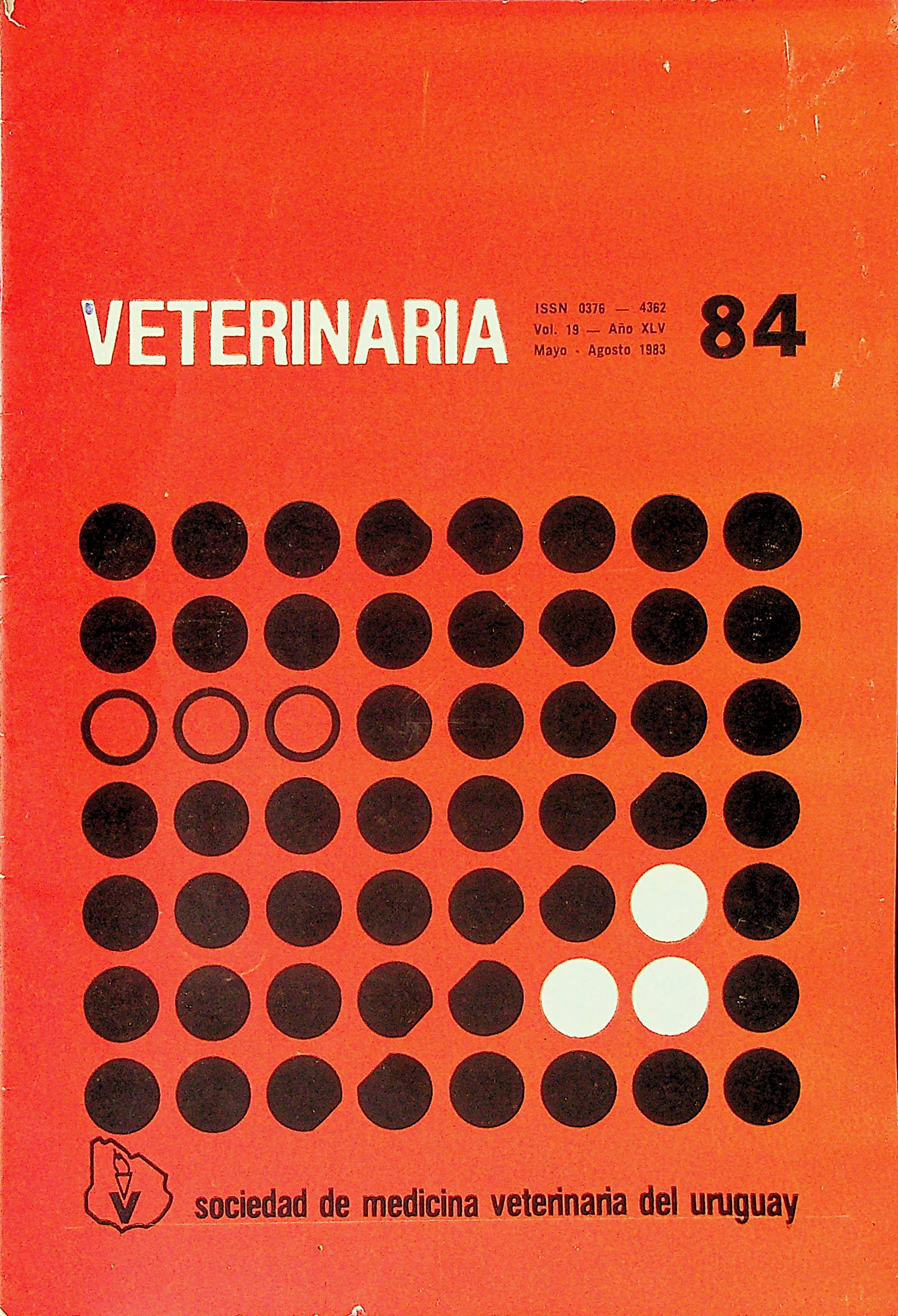 					Ver Vol. 19 Núm. 84 (1983): Mayo -Agosto
				